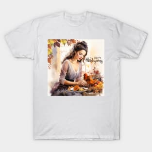 Happy Thanksgiving Day 4 T-Shirt